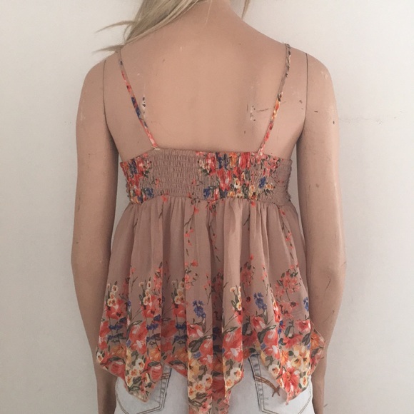 So Pretty "Love Culture" Crochet & Floral Tank Top - Picture 6 of 7